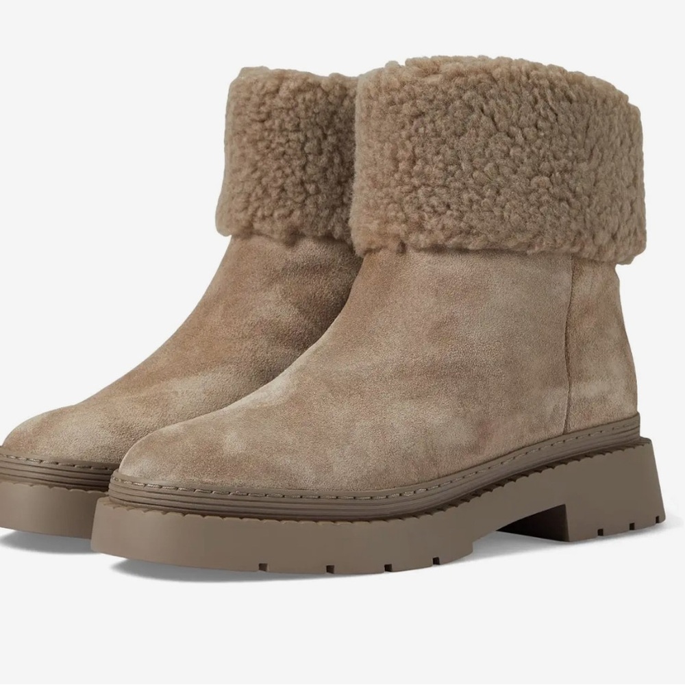 Marc fisher VINA boots sherling new NIB